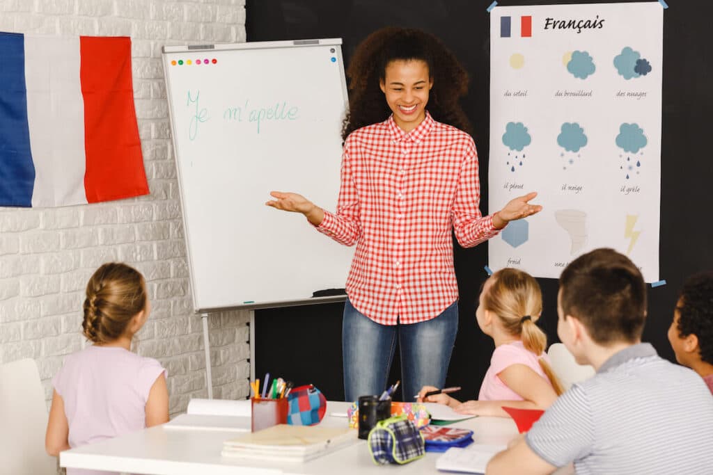 حقوق تدریس زبان فرانسه
