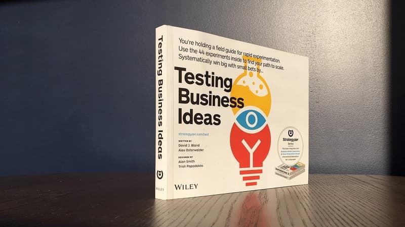 Testing Business Ideas book by David Bland - کتاب آزمودن ایده_های کسب و کار اثر دیوید جی. بلند