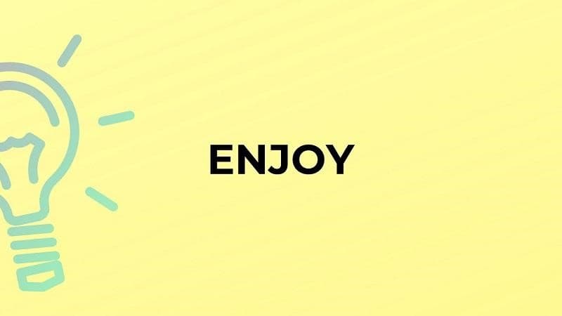 گذشته enjoy چه می‌شود؟