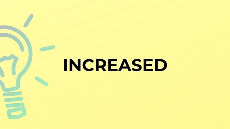 گذشته increase چه می‌شود؟