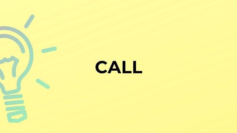 گذشته call چه می‌شود؟