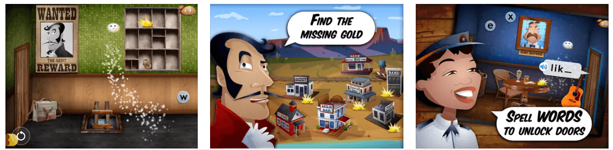  برنامه Mystery Word Town Spelling