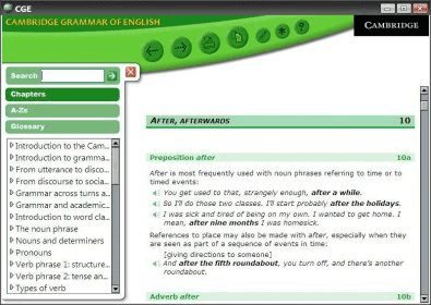 نرم‌افزار Cambridge Grammar of English