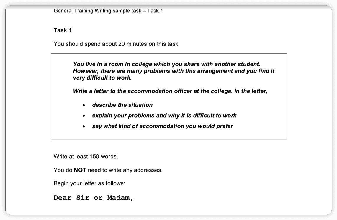 نمونه آزمون آیلتس آکادمیک