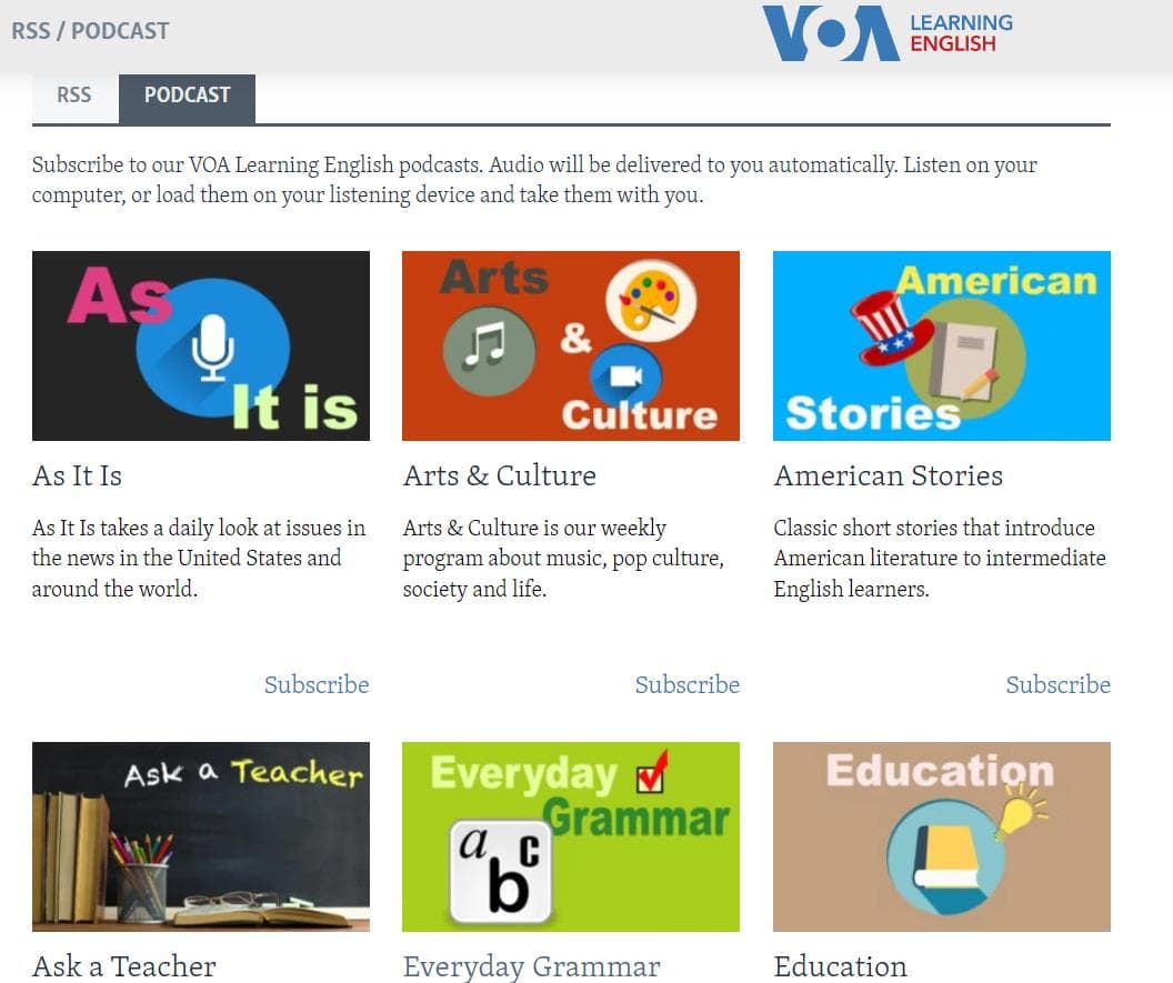دانلود پادکست voa learning English.jpg