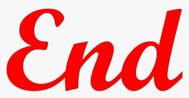 گذشته end چه می‌شود؟