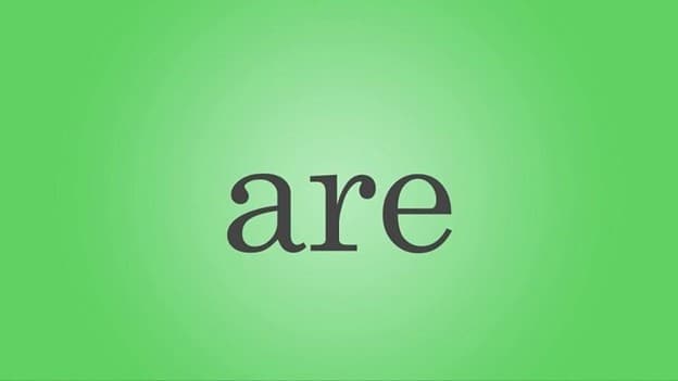 گذشته are چه می‌شود؟