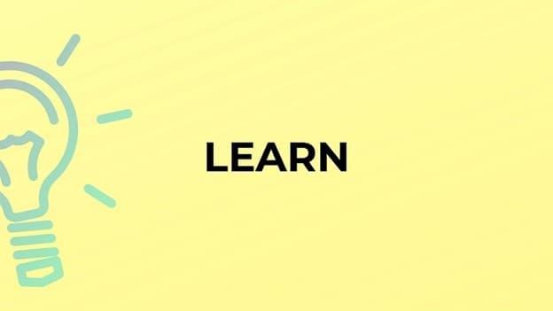 گذشته learn چه می‌شود؟
