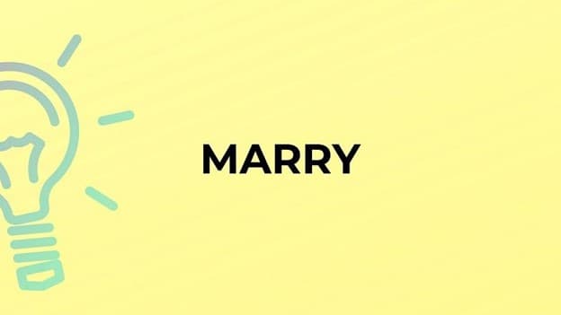 گذشته marry چه می‌شود؟