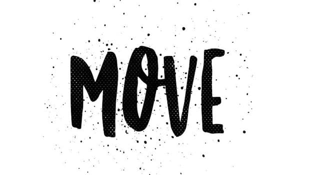 گذشته move چه می‌شود؟