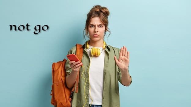 گذشته not go چه می‌شود؟