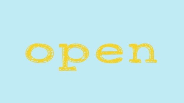گذشته open چه می‌شود؟