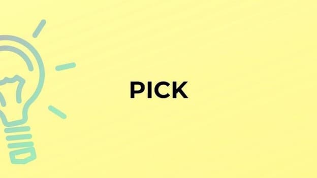 گذشته pick چه می‌شود؟