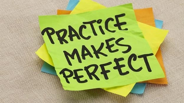 گذشته practice چه می‌شود؟