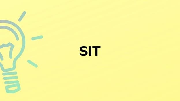 گذشته sit چه می‌شود؟