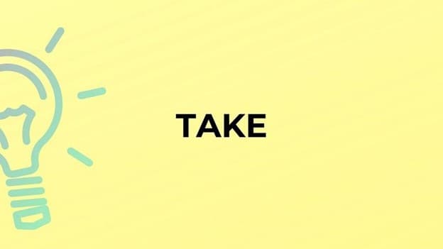 گذشته take چه می‌شود؟