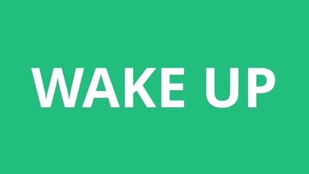 گذشته wake up چه می‌شود؟