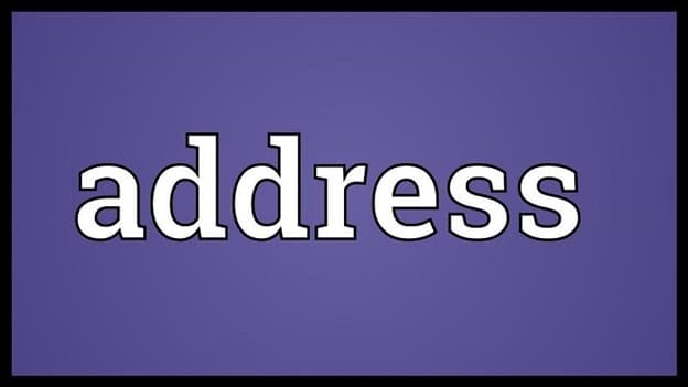 جمع address چه می‌شود؟