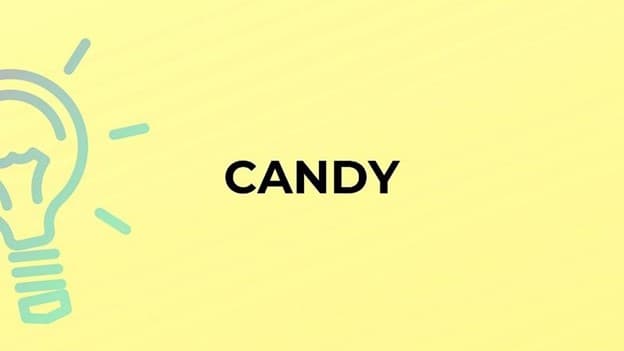 جمع candy چه می‌شود؟