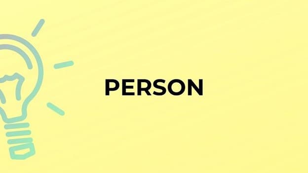 جمع person چه می‌شود؟