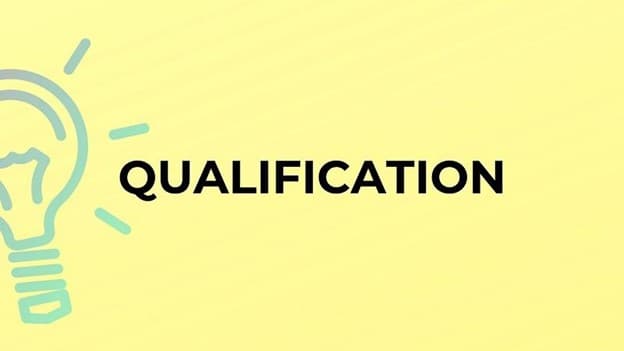 جمع qualification چه می‌شود؟