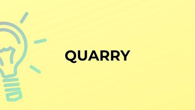 جمع quarry چه می‌شود؟