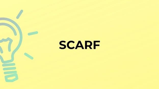 جمع scarf چه می‌شود؟
