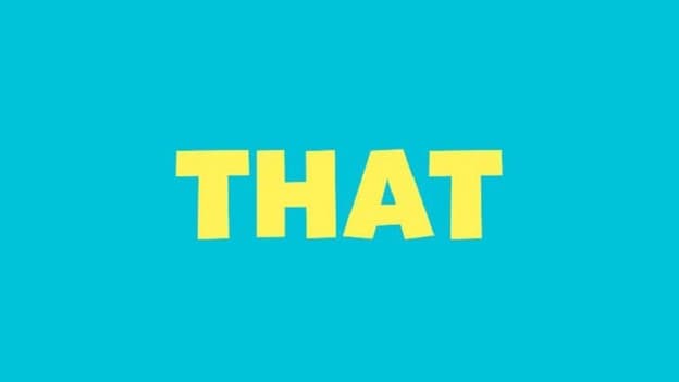 جمع that چه می‌شود؟