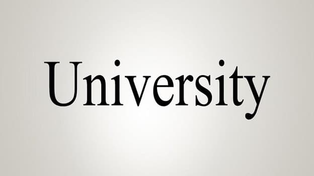 جمع university چه می‌شود؟