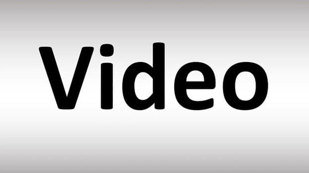 جمع video چه می‌شود؟