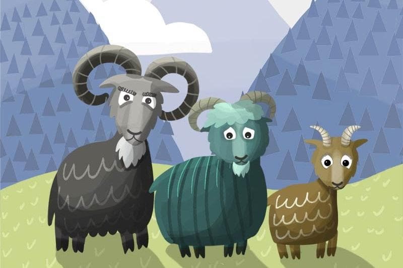 خلاصه کتاب داستان «Three Billy Goats» نوشته Sue Arengo