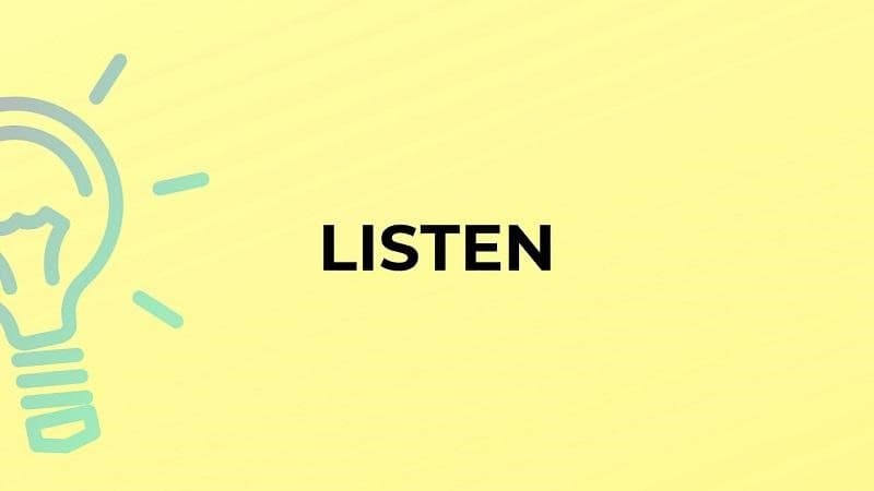 گذشته listen چه می‌شود؟