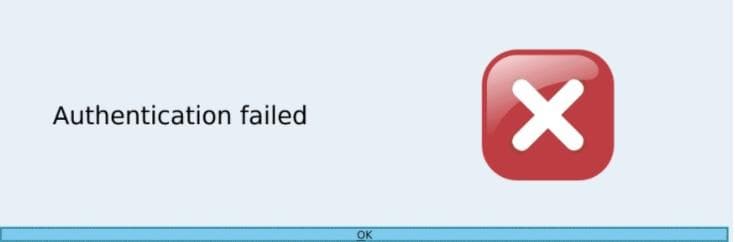 معنی جمله  Authentication Failedچیست؟.jpg