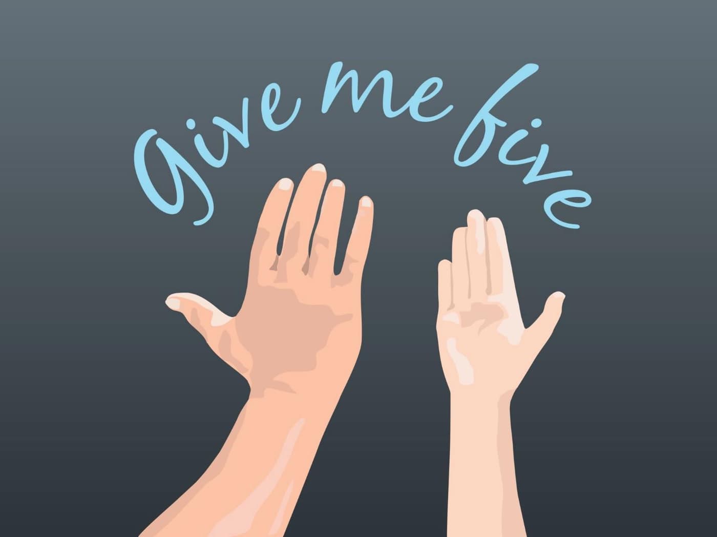 معنی جمله give me five چیست؟.jpg