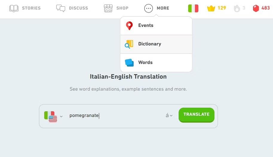 نحوه ایجاد واژه‌نامه شخصی در اپلیکیشن دولینگو