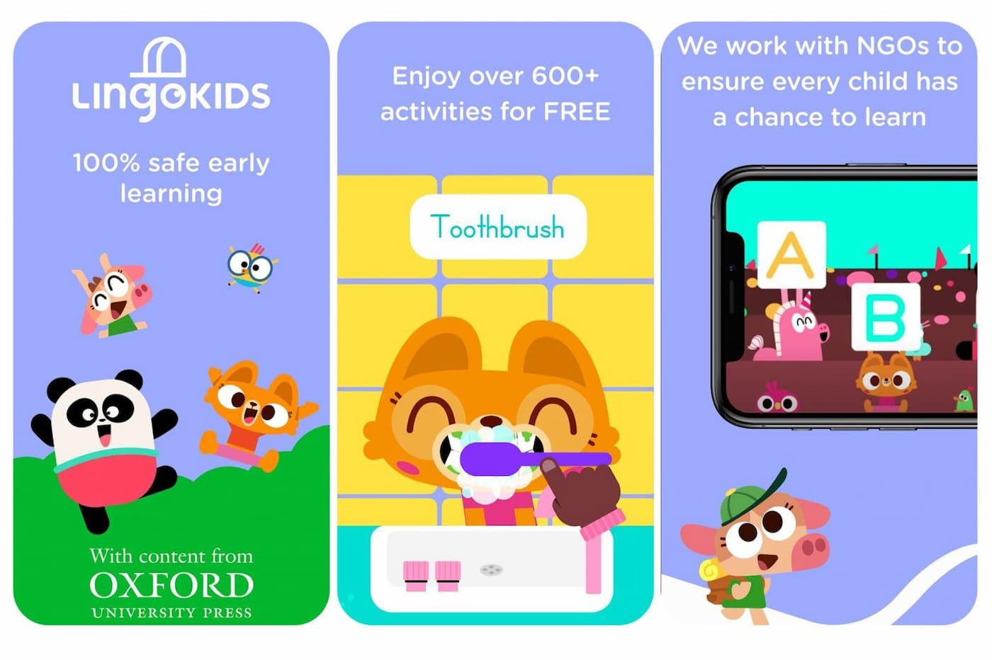 اپلیکیشن آموزش زبان انگلیسی کودکان Lingokids