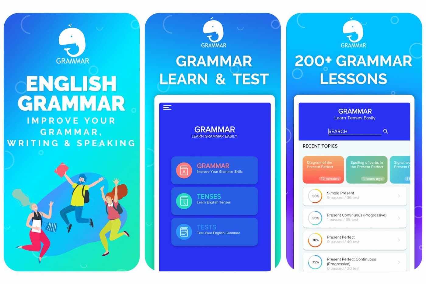 English Grammar اپلیکیشن