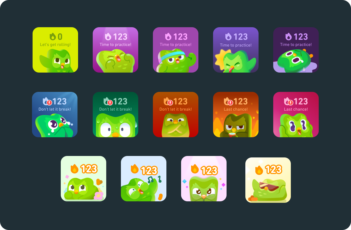 duolingo icons