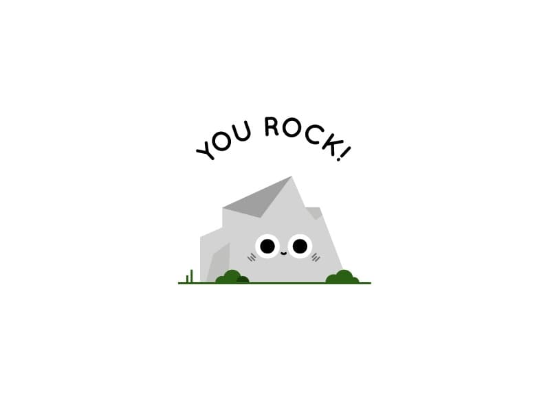 در جواب you rock چه بگوییم؟