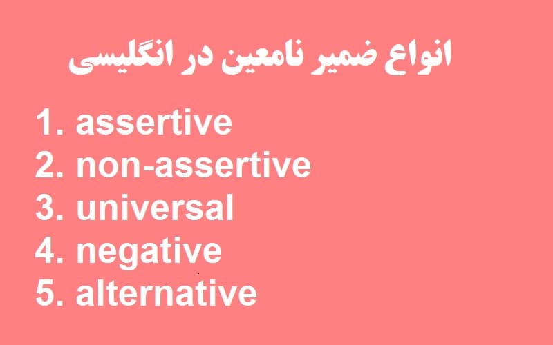 انواع ضمیر نامعین در انگلیسی.jpg