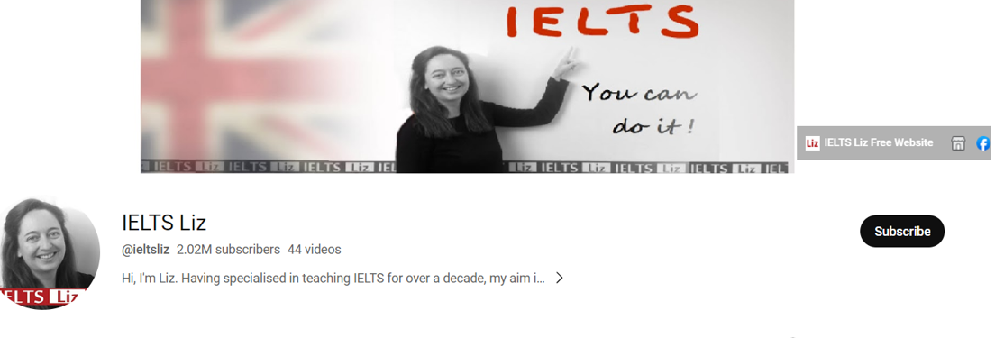 کانال IELTS Liz
