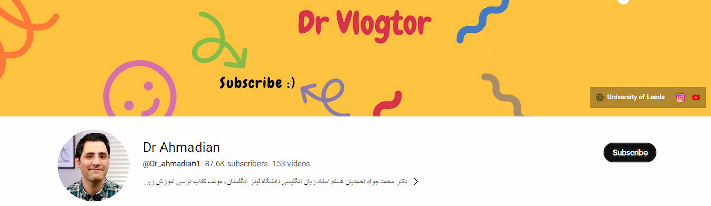 کانال Cambridge IELTS School Dr Ahmadian