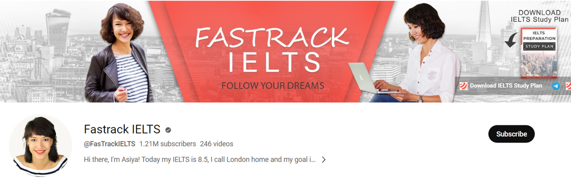 کانال Fastrack IELTS
