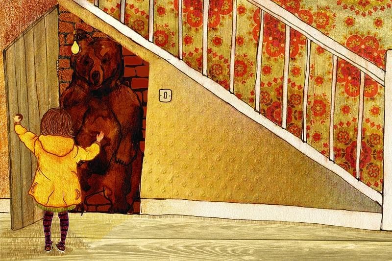 خلاصه کتاب The Bear On The Stairs.jpg