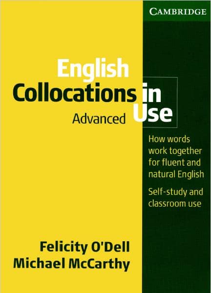 تصویری از جلد کتاب collocation in use سطح advanced