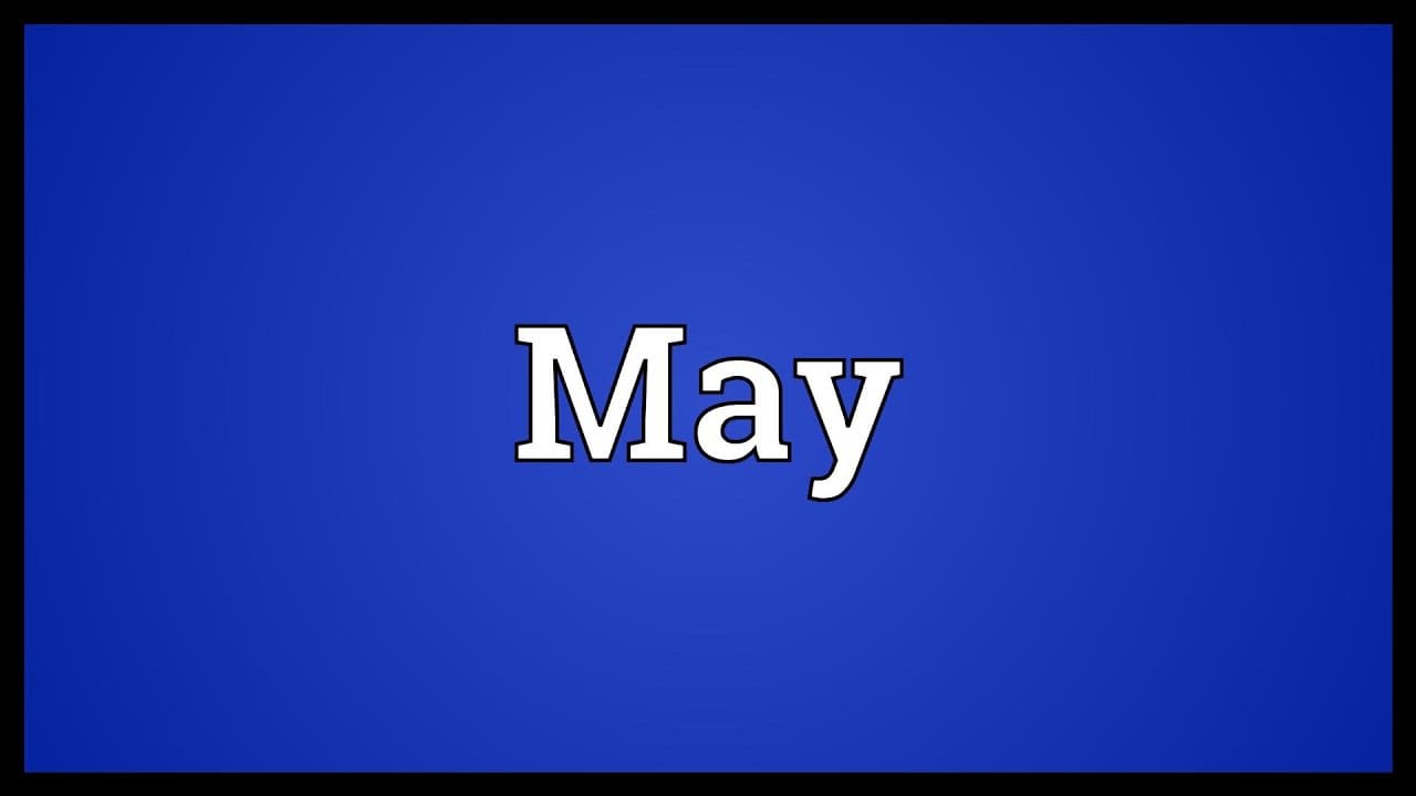 may