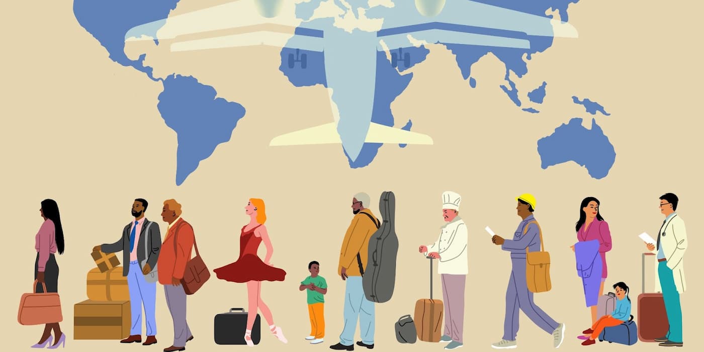 یادگیری زبان انگلیسی برای مهاجرت