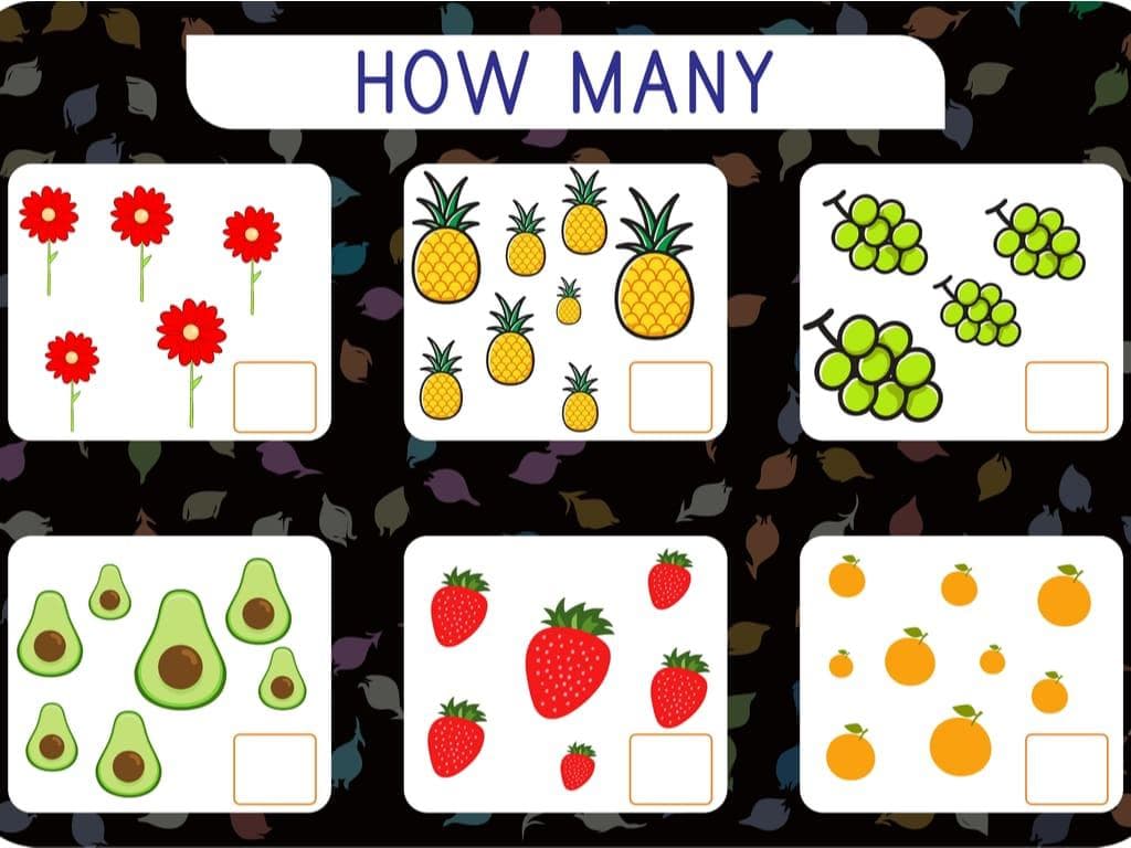 معنی جمله count and write the numbers چیست؟.jpg