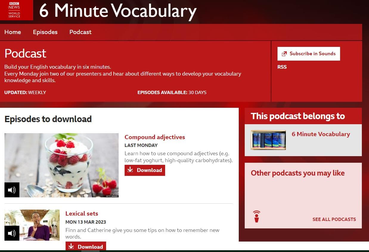 پادکست  6Minute Vocabulary.jpg