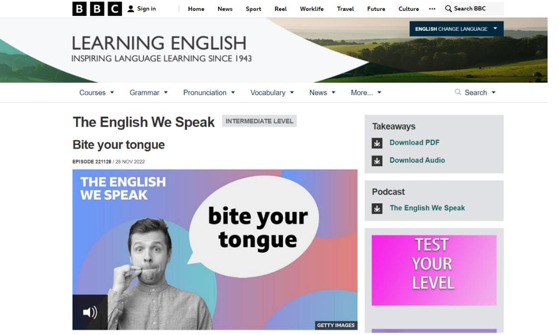 پادکست انگلیسی English we speak.jpg